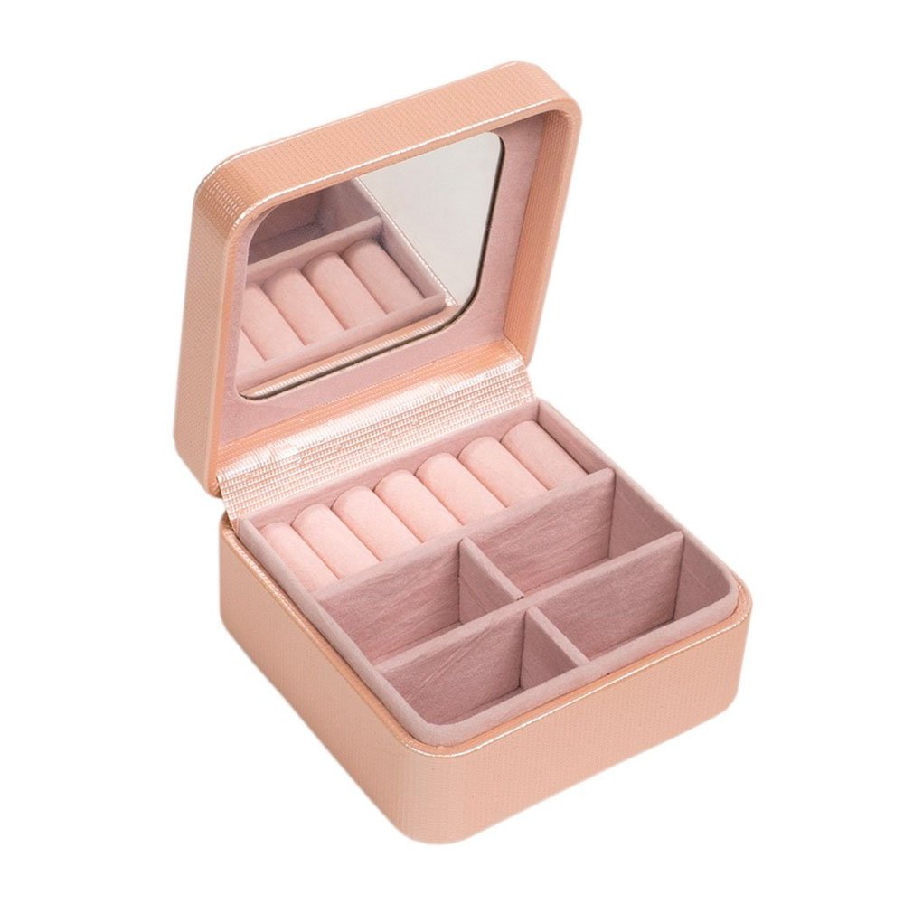 Шкатулка для ювелирных украшений из искусственной кожи