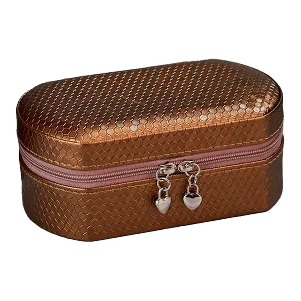 Шкатулка для ювелирных украшений из искусственной кожи