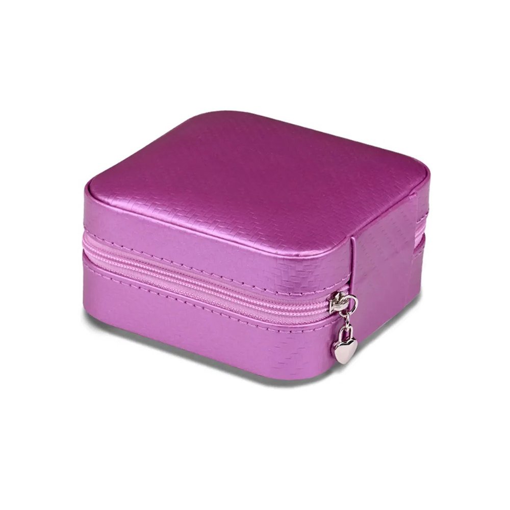 Шкатулка для ювелирных украшений из искусственной кожи