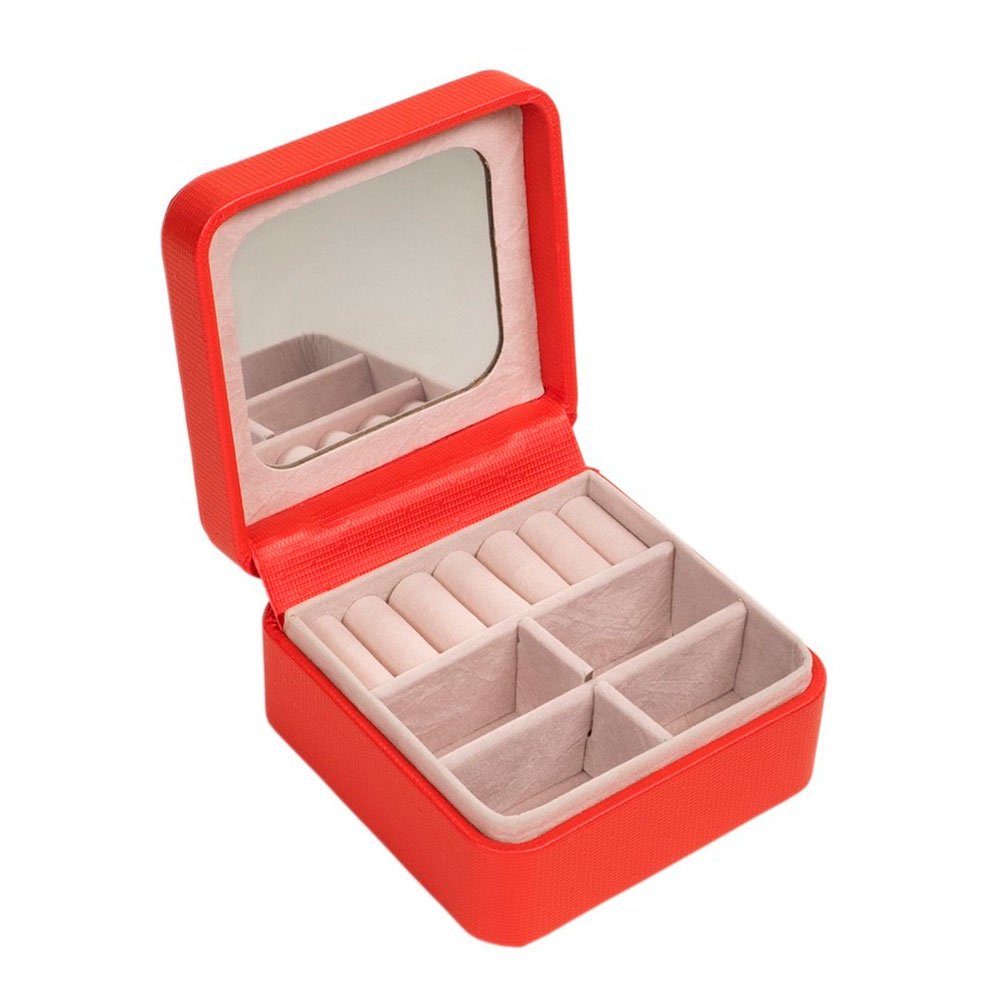 Шкатулка для ювелирных украшений из искусственной кожи