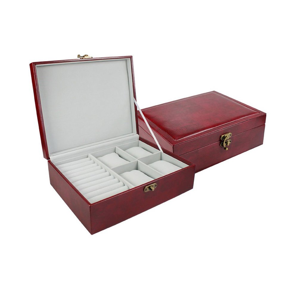 Шкатулка для ювелирных украшений Лидер из искусственной кожи