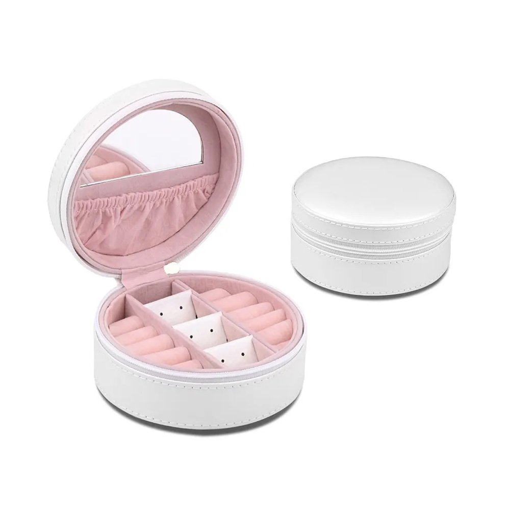 Шкатулка для ювелирных украшений из искусственной кожи